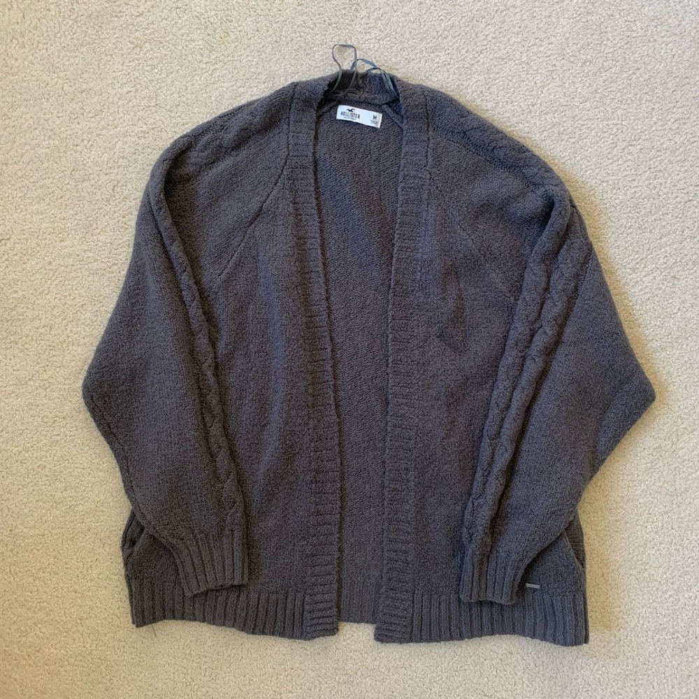 Slouchy knit cardigan